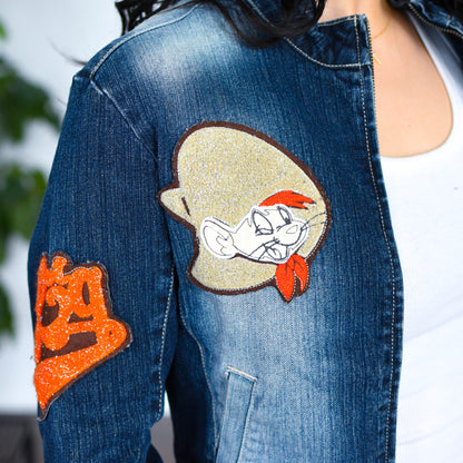 Vintage Y2K Lot29 Speedy Gonzales Denim Jacket