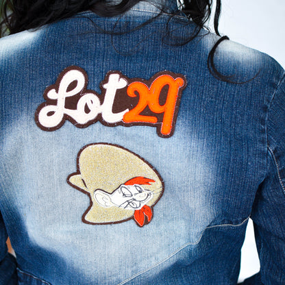 Vintage Y2K Lot29 Speedy Gonzales Denim Jacket