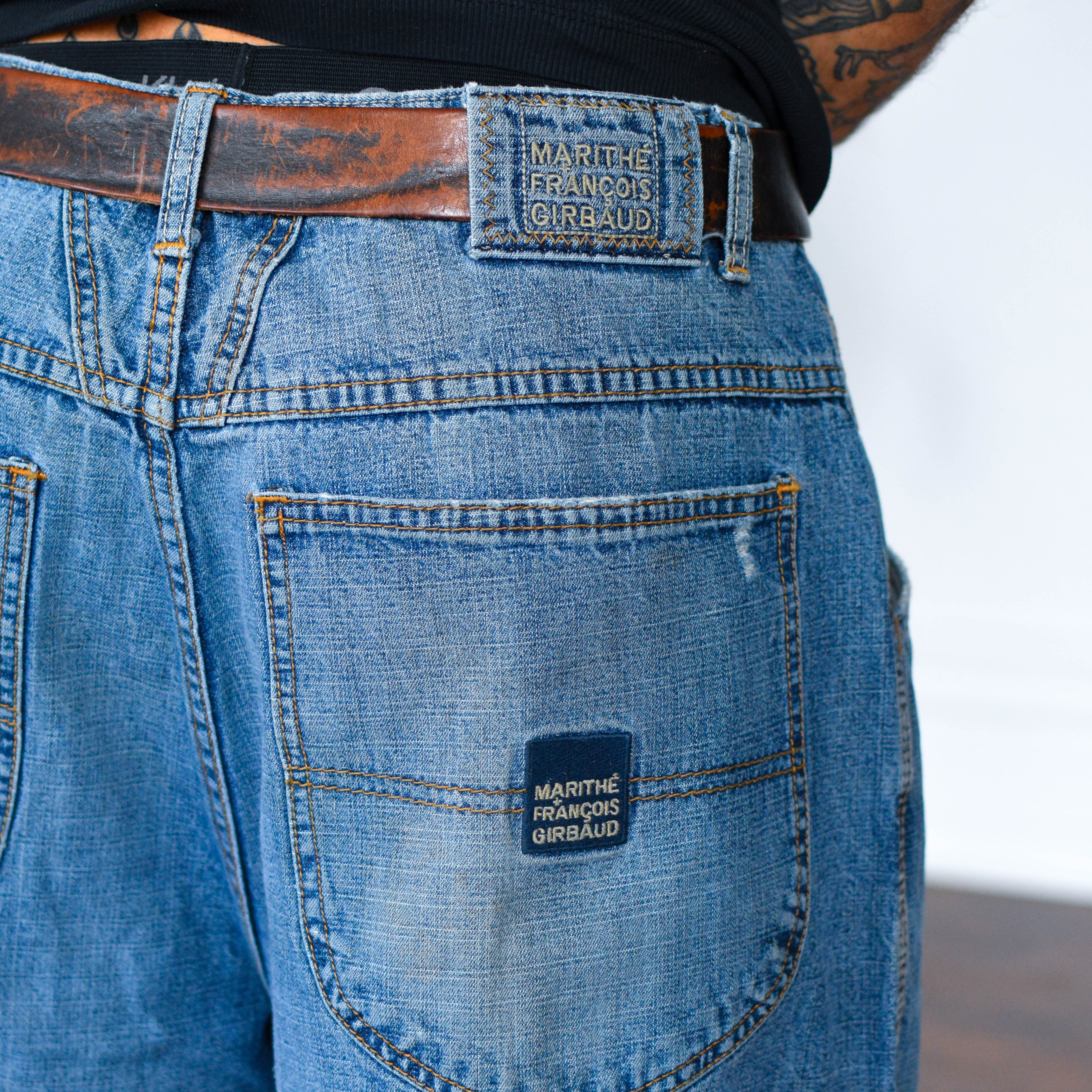 Vintage Y2K Light Wash Girbaud Jeans