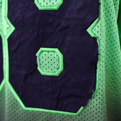 Y2K Arctic Cat Green Football Jersey