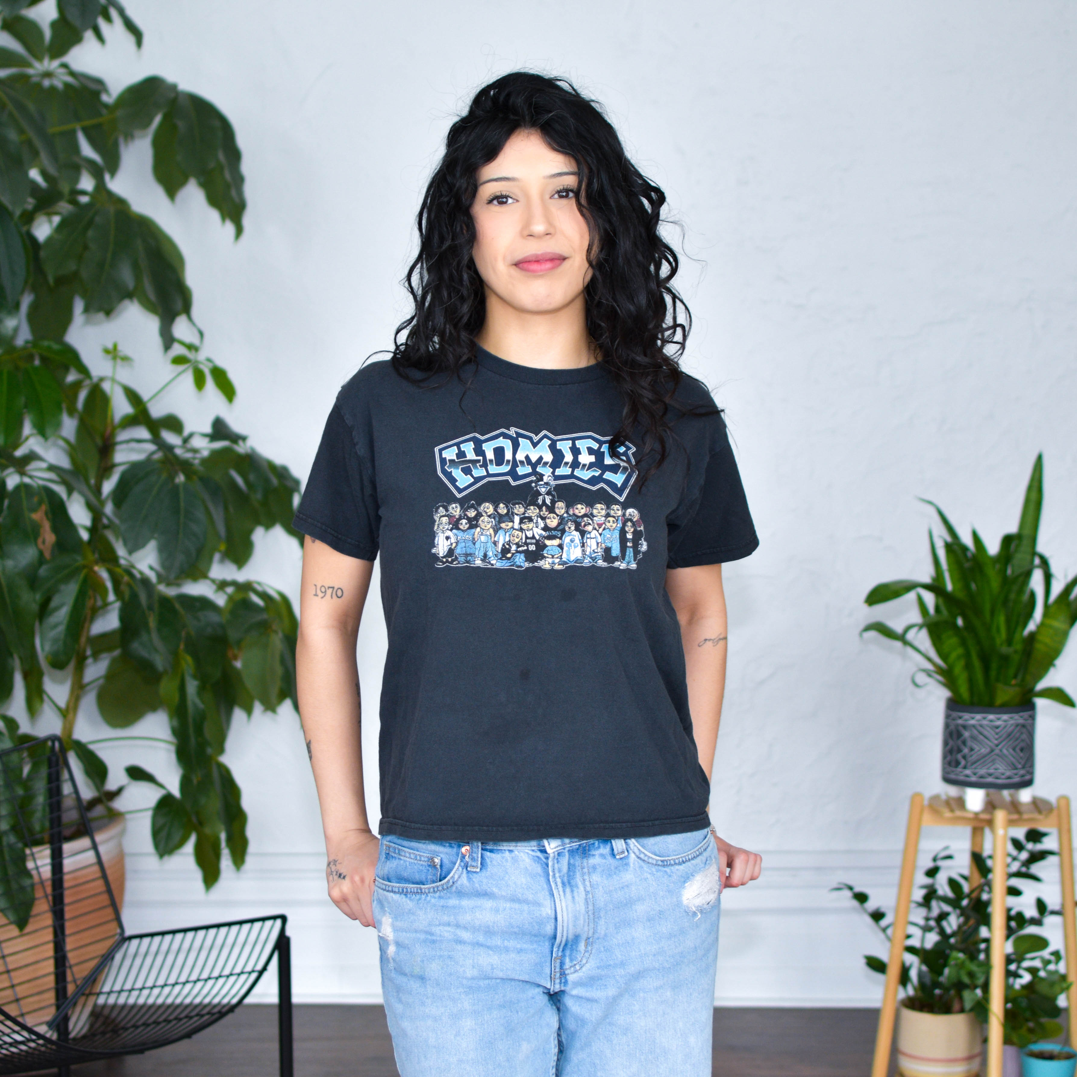 Vintage Y2K Homies Graphic T-Shirt