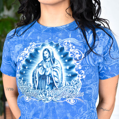 Y2K Virgen Maria AOP T-Shirt