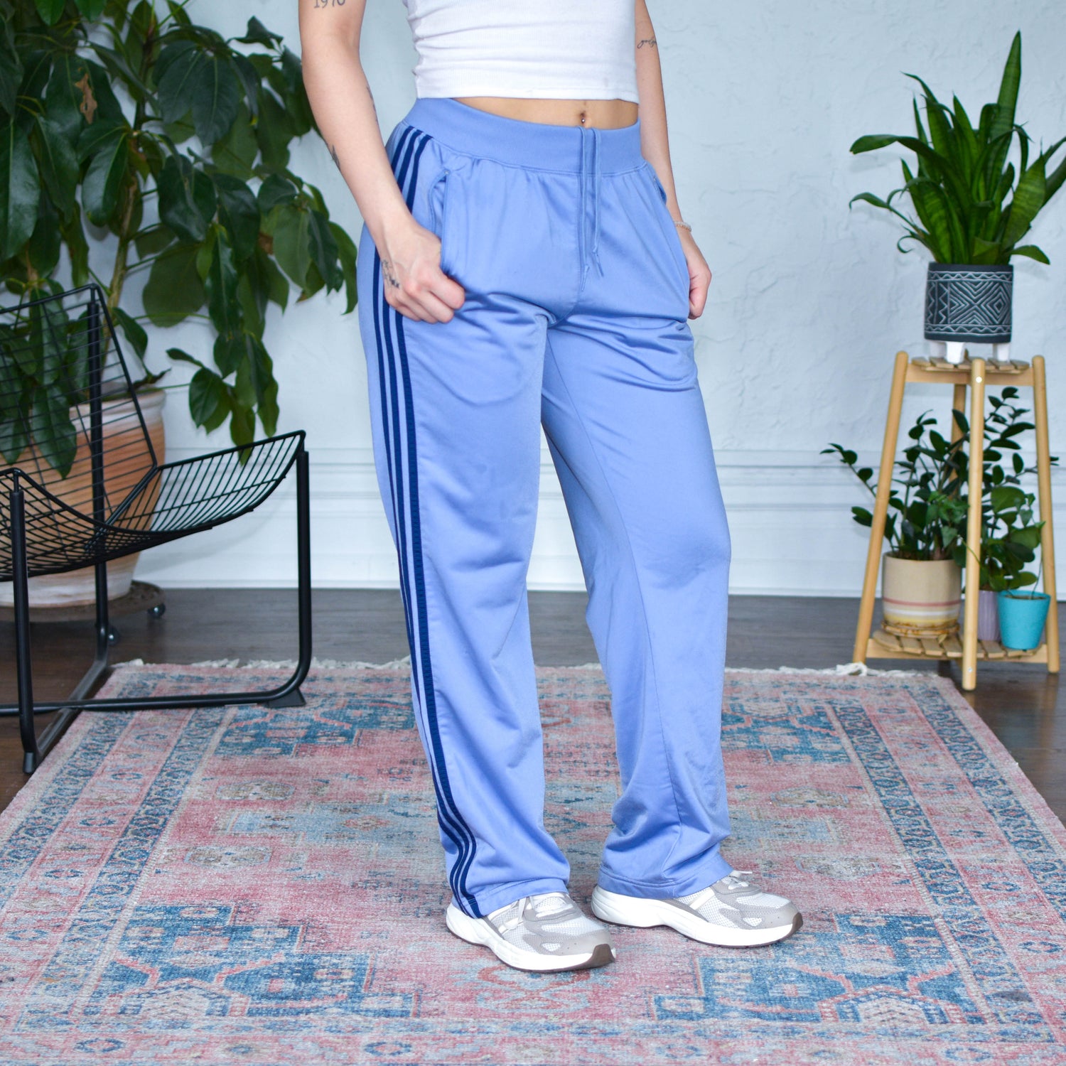 Vintage Y2K Adidas Femme Lavender Track Pants