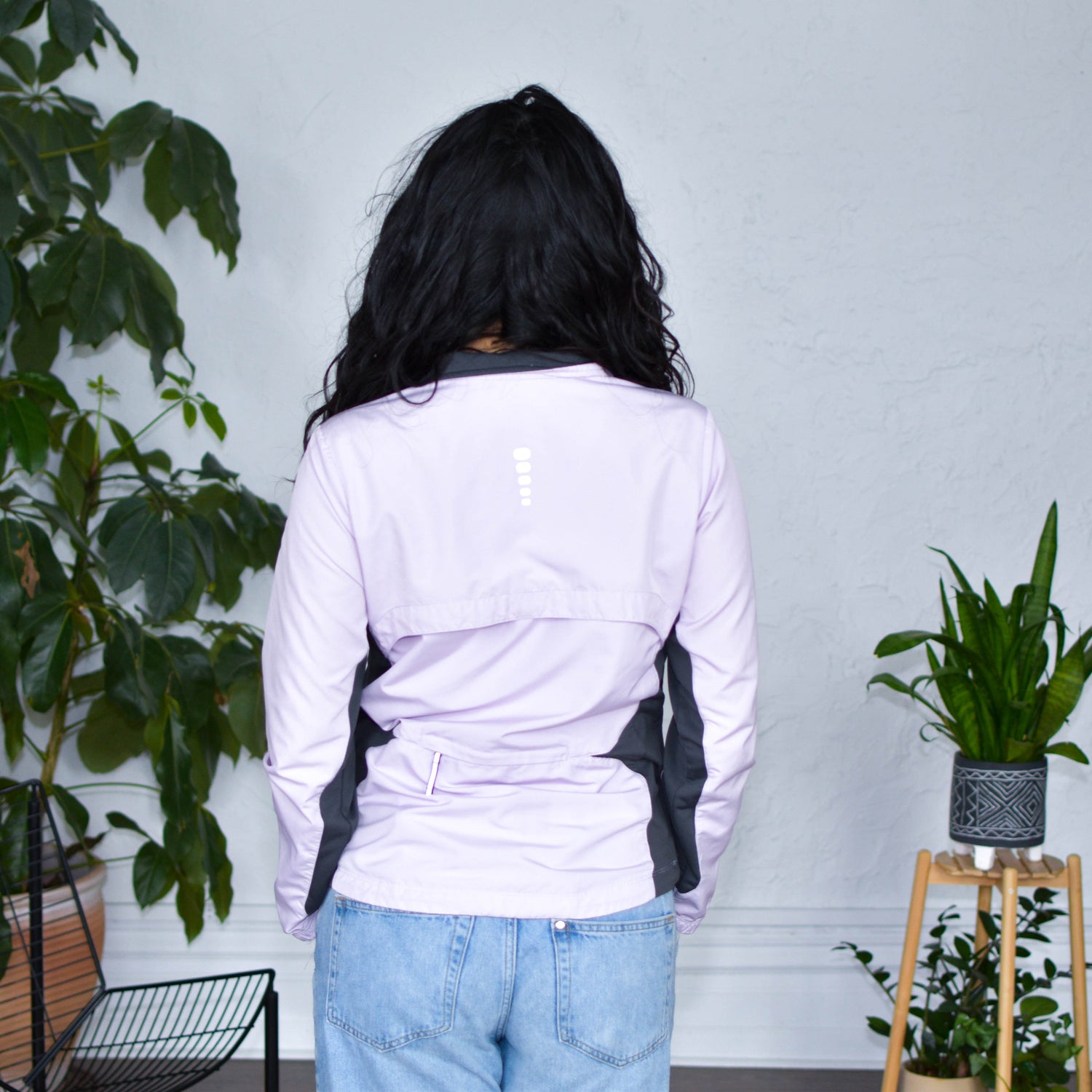 Vintage Y2K Pink Nike Running Windbreaker