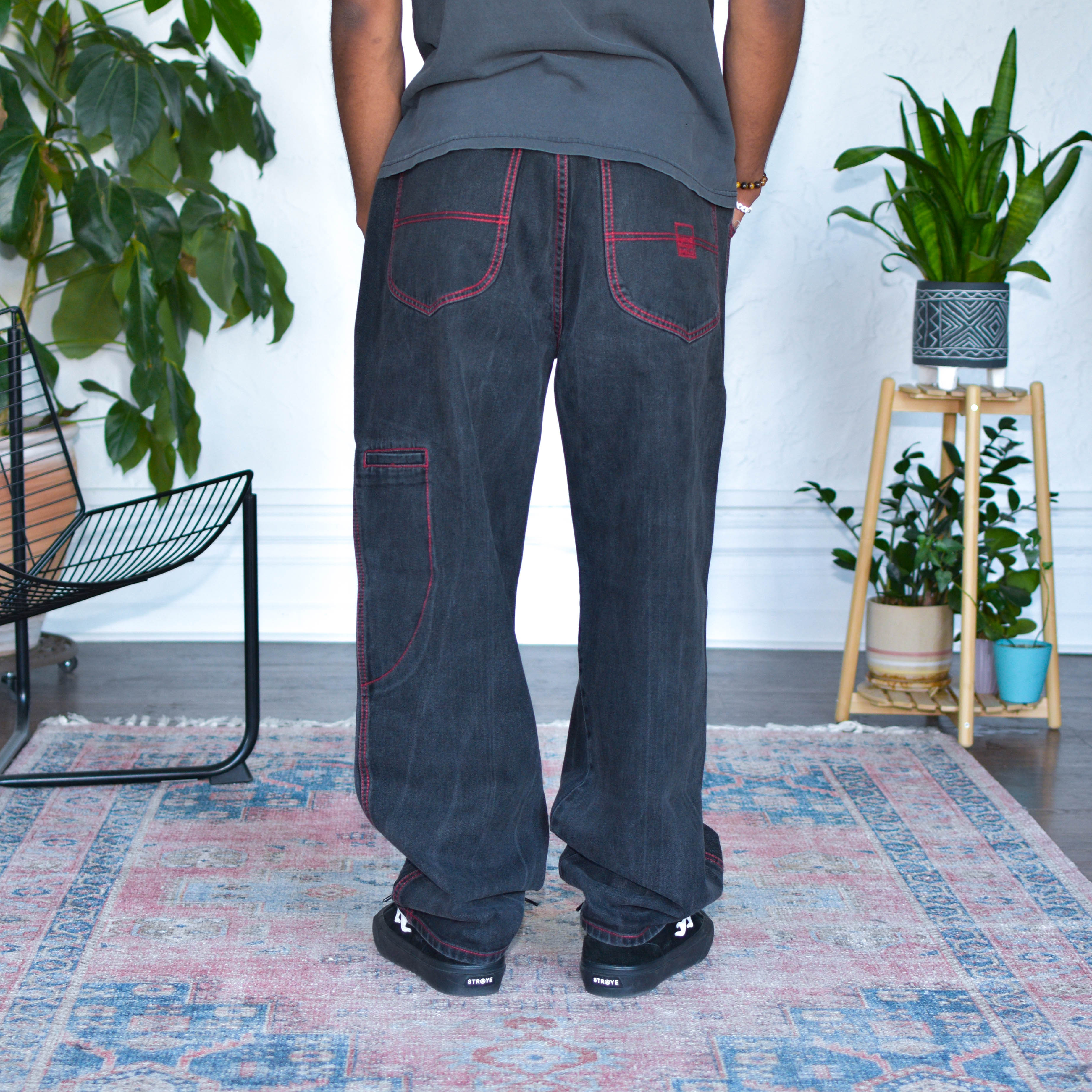 Vintage Y2K Black Girbaud Oversized Jeans