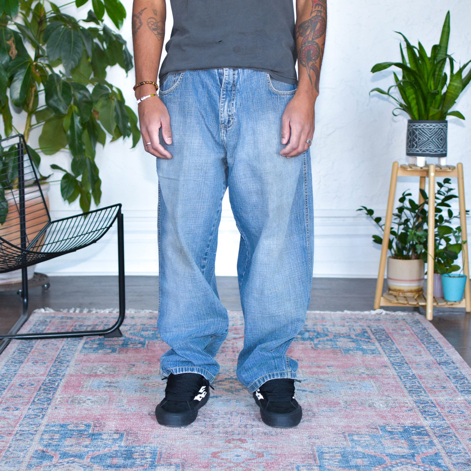 Vintage Y2K Southpole Distressed Light Wash Jeans