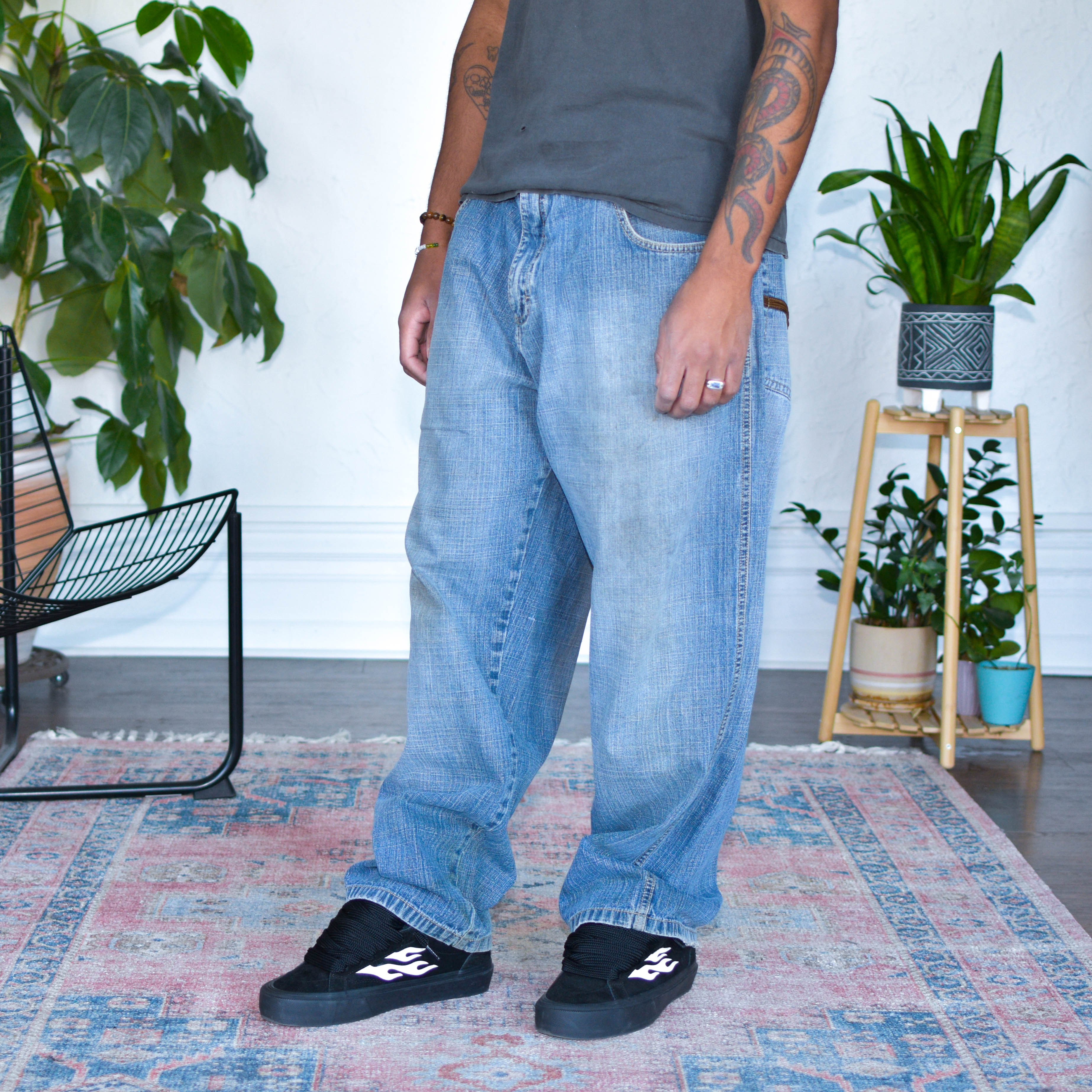 Vintage Y2K Southpole Distressed Light Wash Jeans