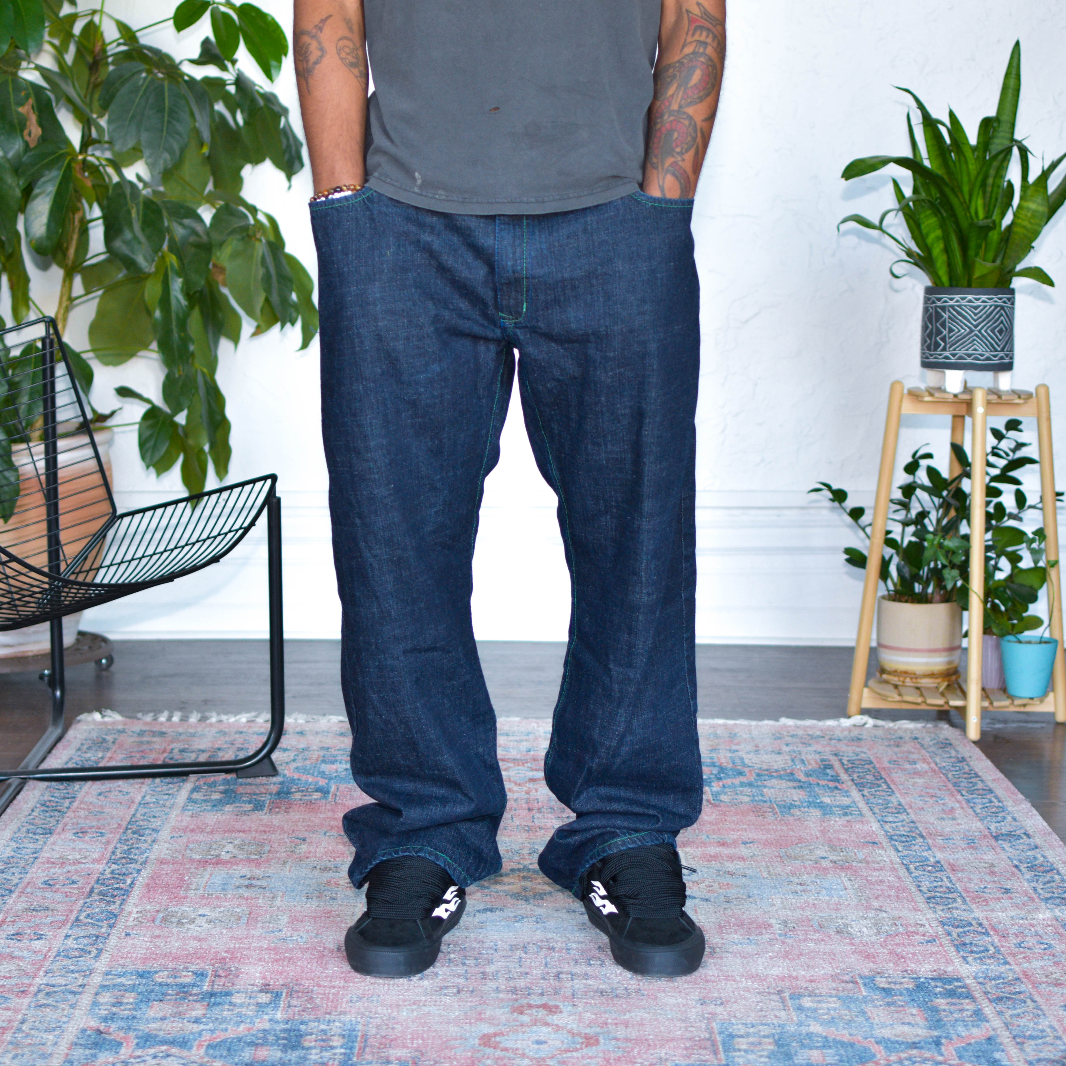 Vintage Y2K Qruel Indigo Jeans