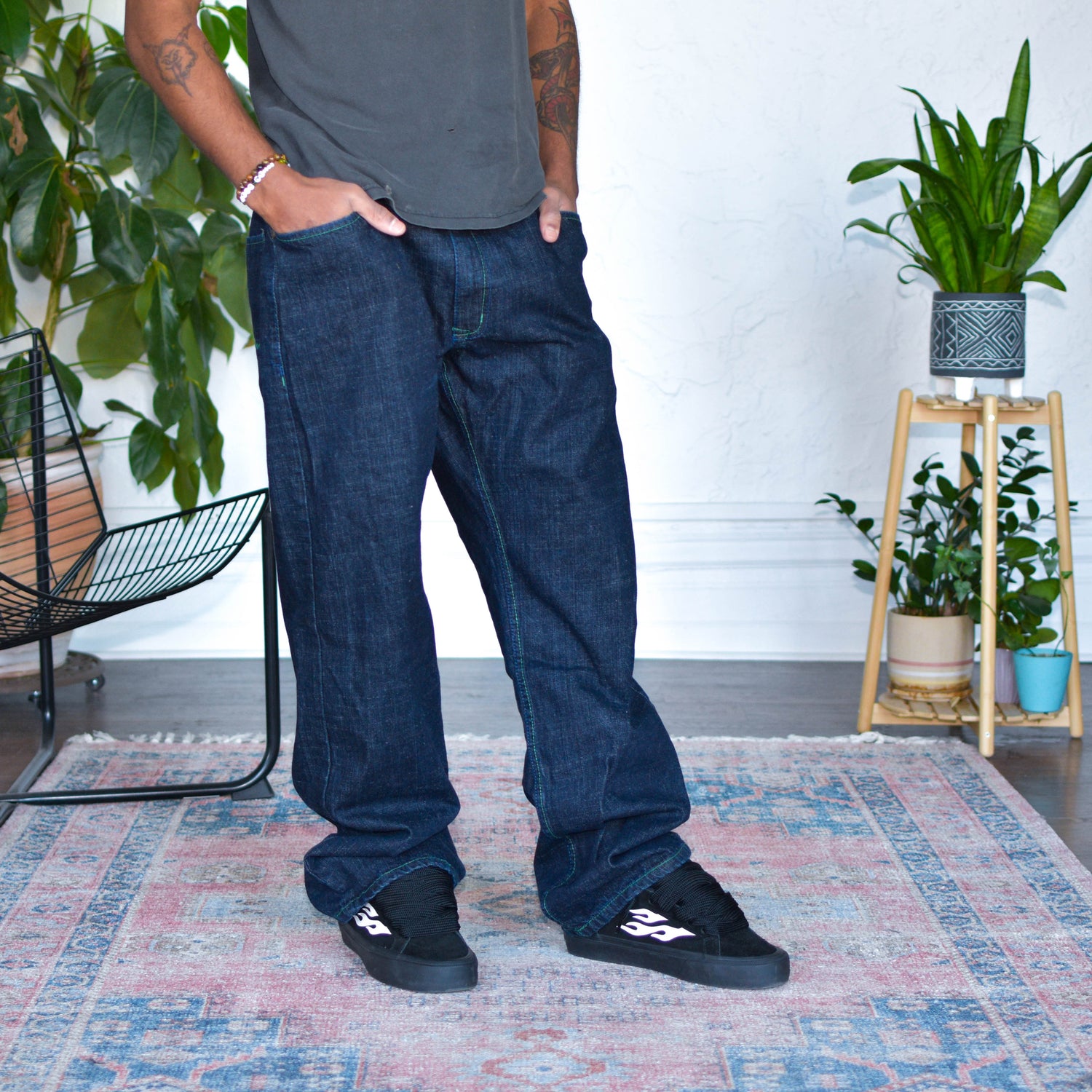 Vintage Y2K Qruel Indigo Jeans