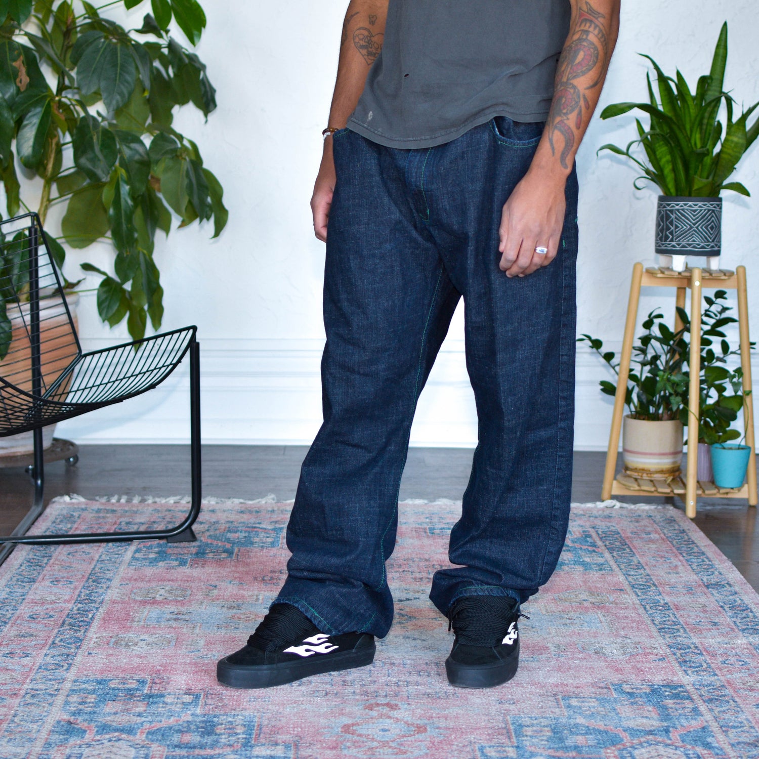 Vintage Y2K Qruel Indigo Jeans