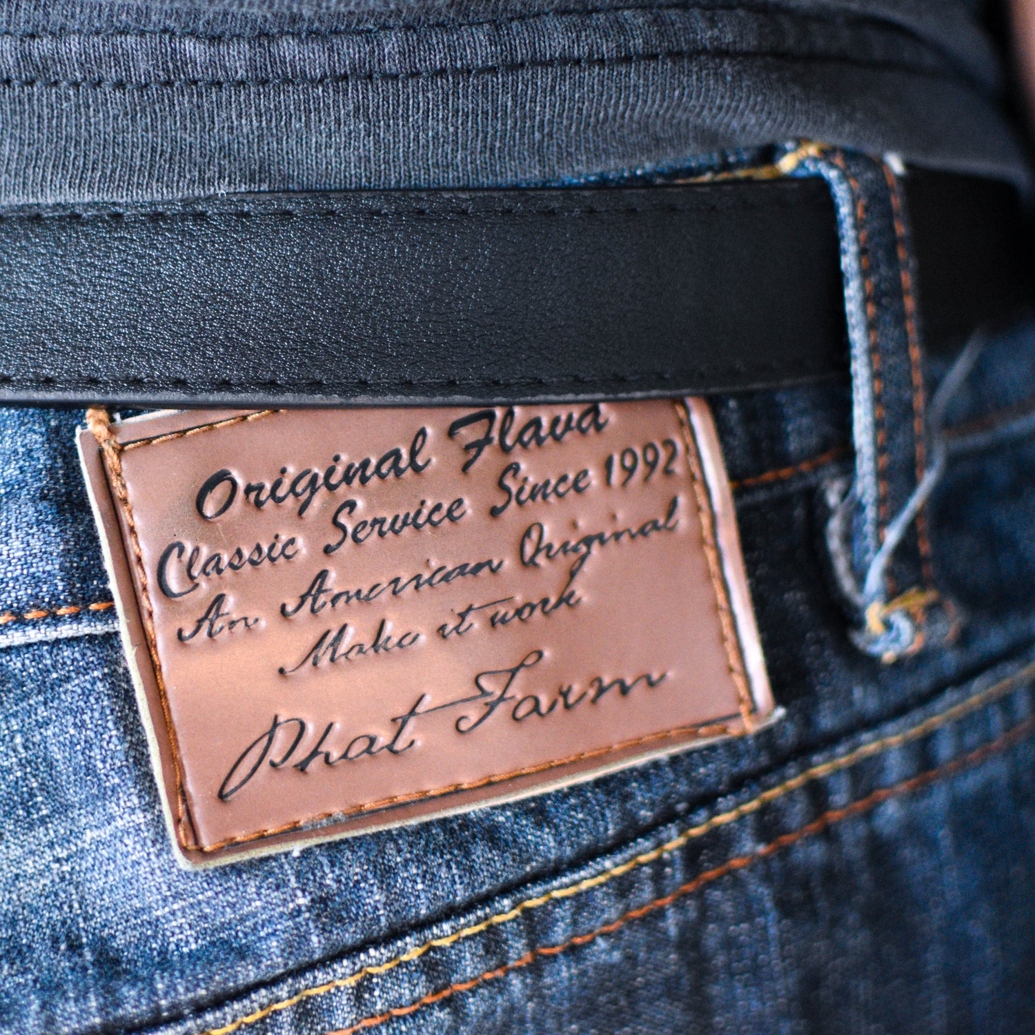 Vintage Y2K Phat Farm Dark Wash Classic Jeans