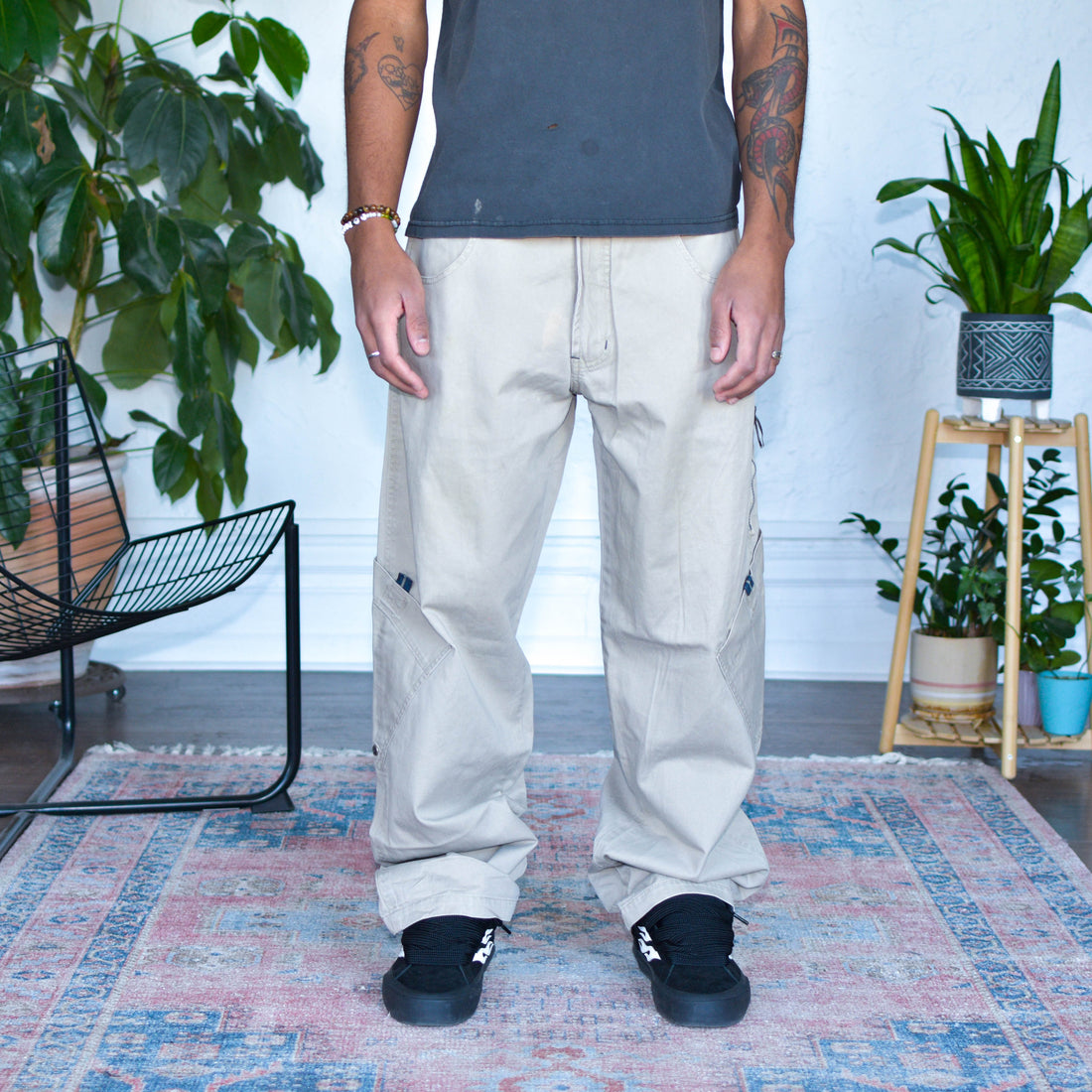 Vintage Y2K Paco Sport Oversized Khaki Pants
