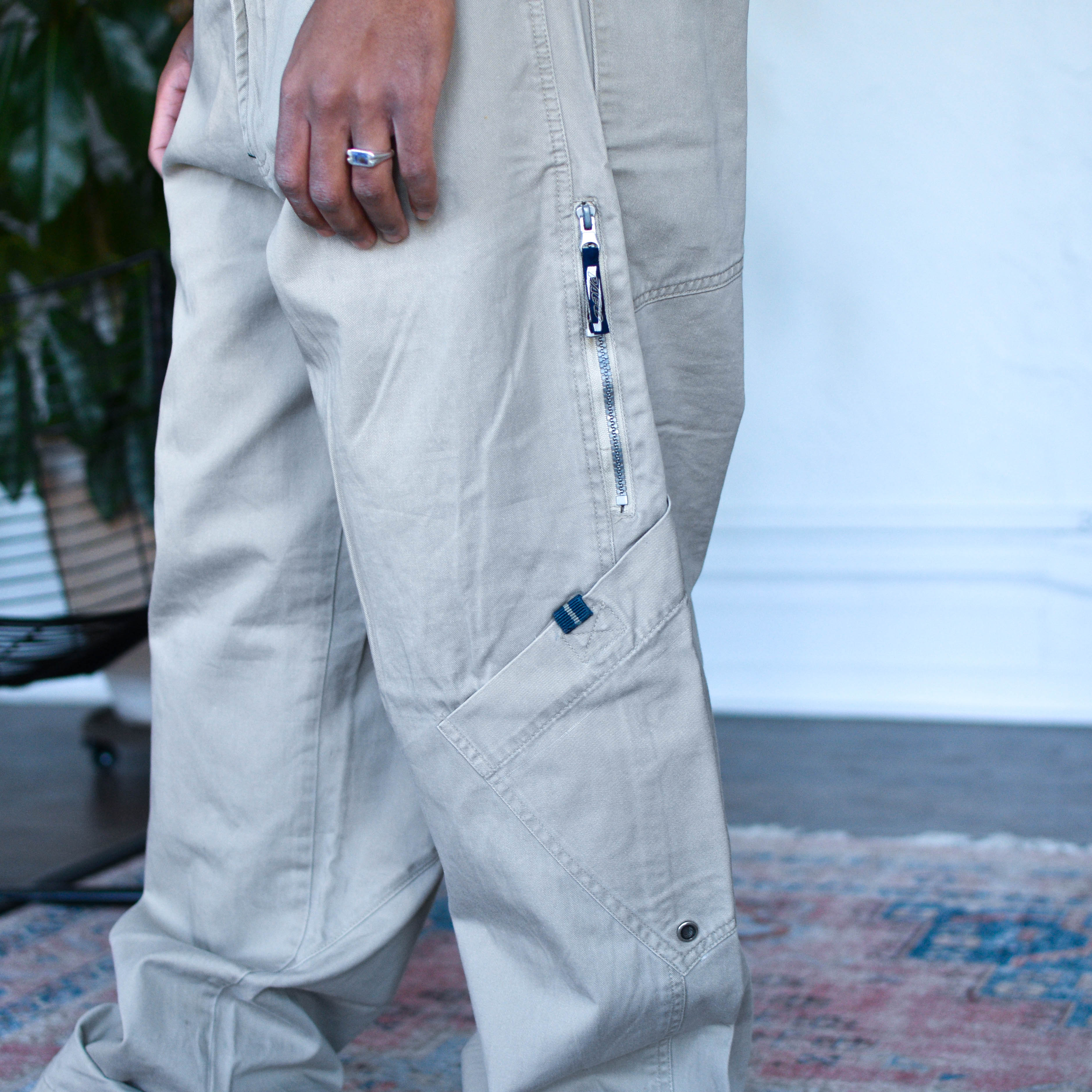 Vintage Y2K Paco Sport Oversized Khaki Pants