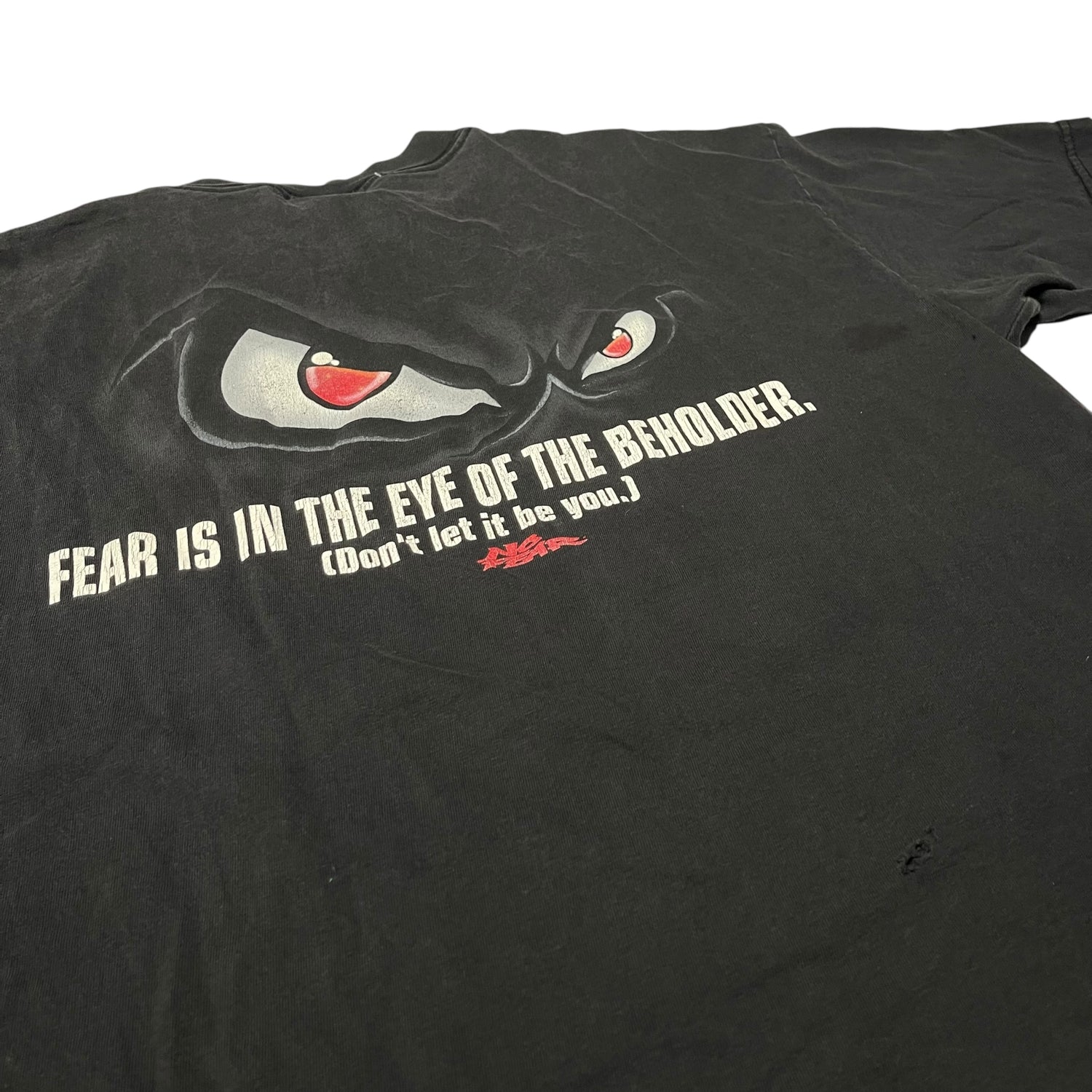 Y2K No Fear "Fear is in the Eye of the Beholder" Graphic T-Shirt