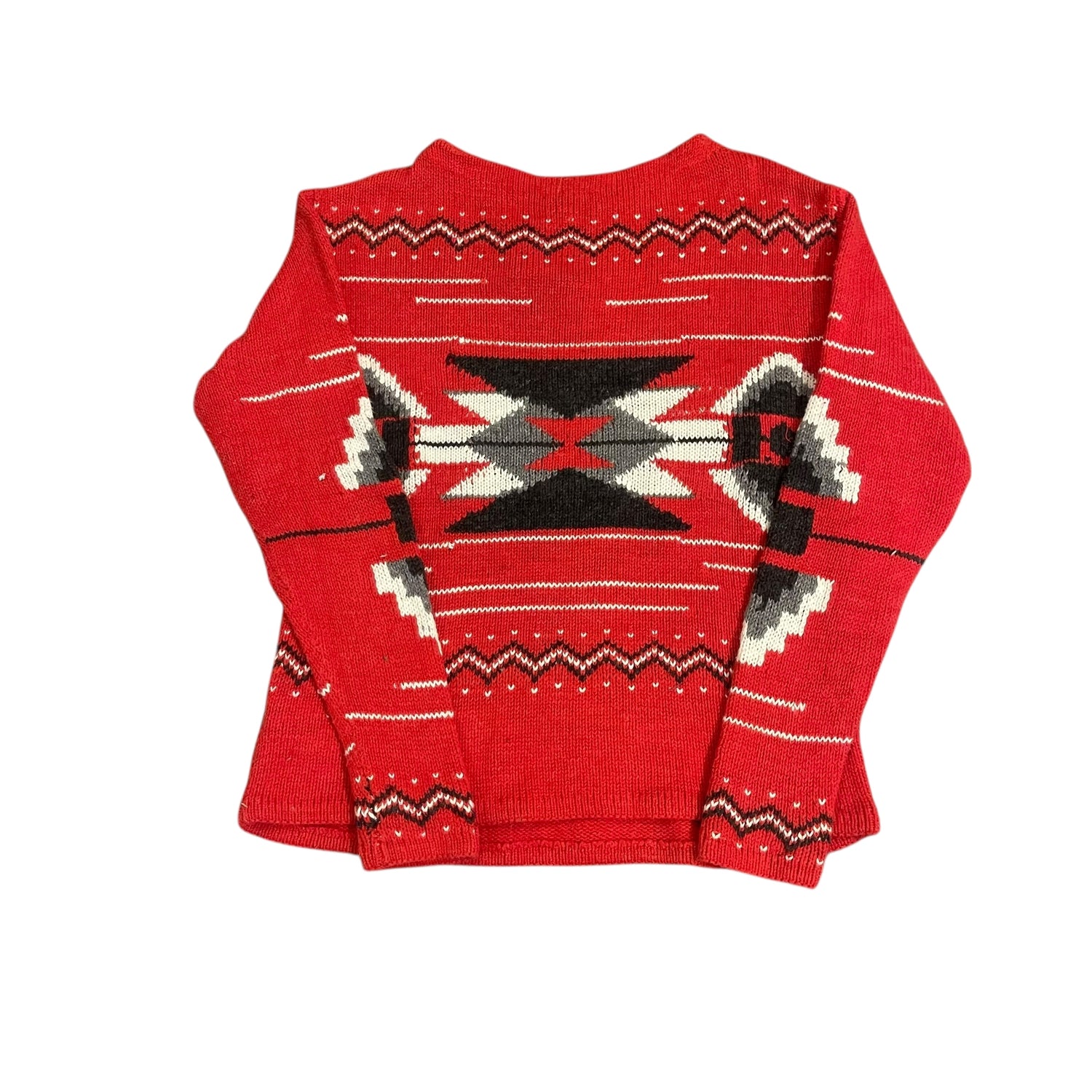 Y2K Lauren Jeans Co. by Ralph Lauren Southwestern Print Knit Sweatshirt