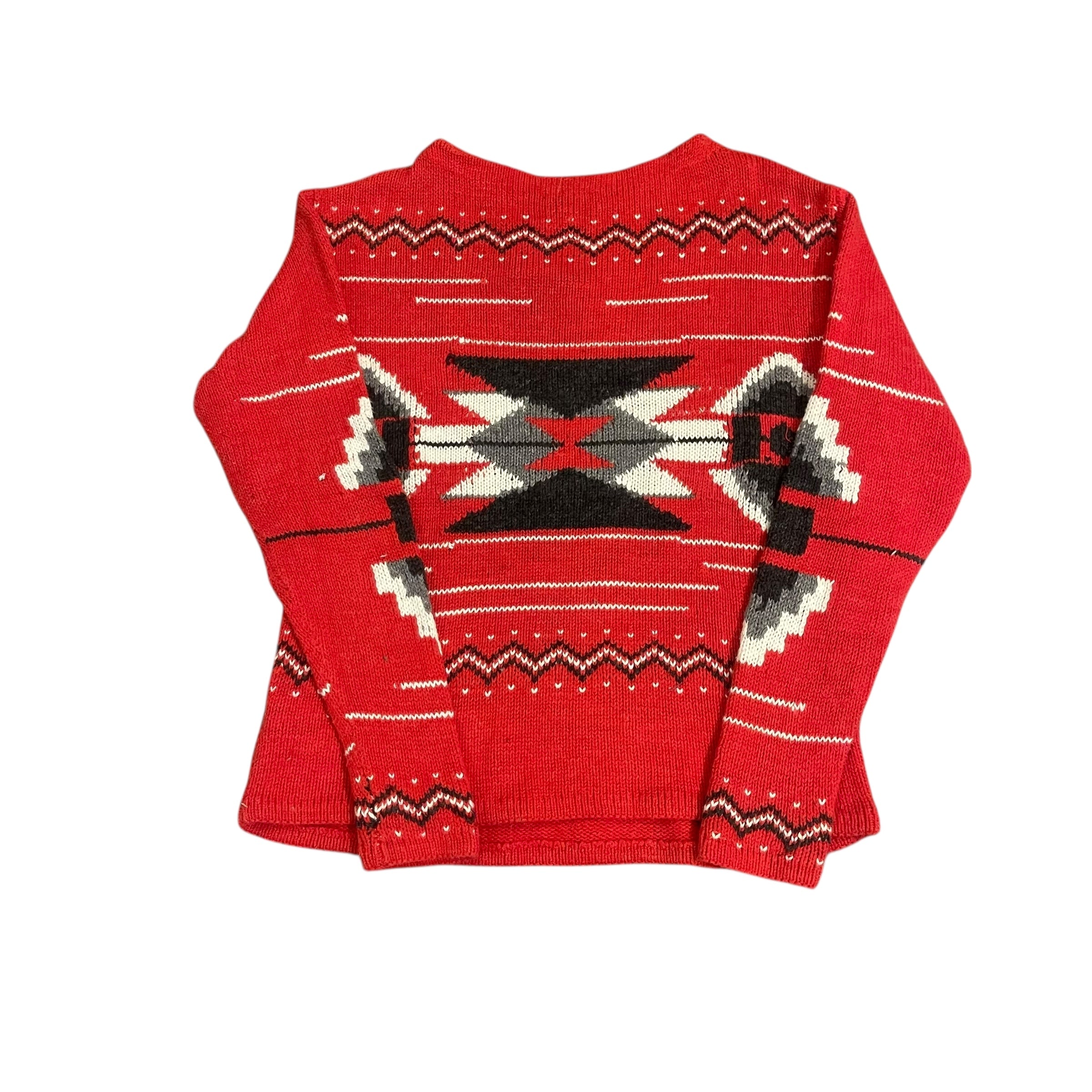 Y2K Lauren Jeans Co. by Ralph Lauren Southwestern Print Knit Sweatshirt