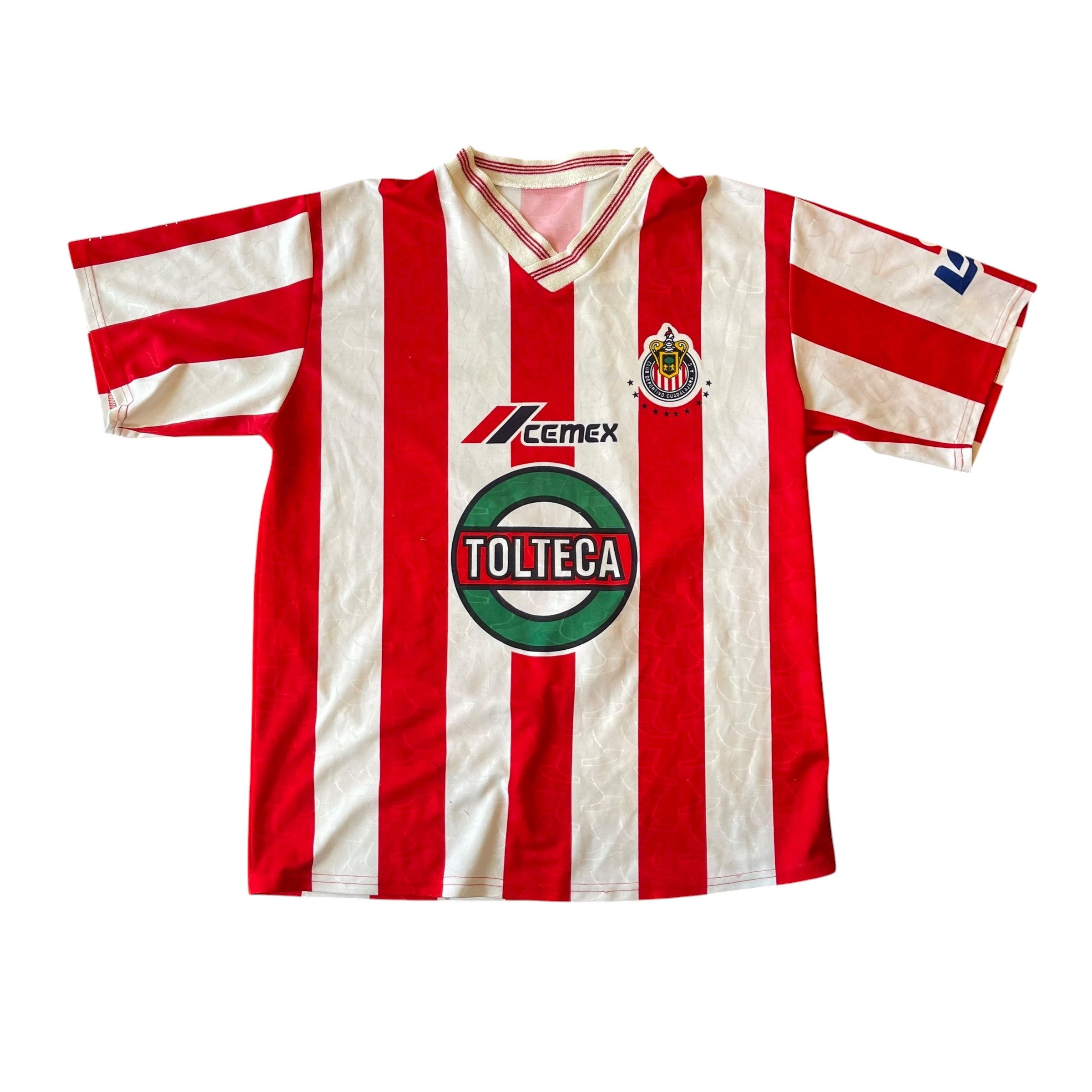 Vintage 2000-01 Chivas de Guadalajara Replica Home Jersey