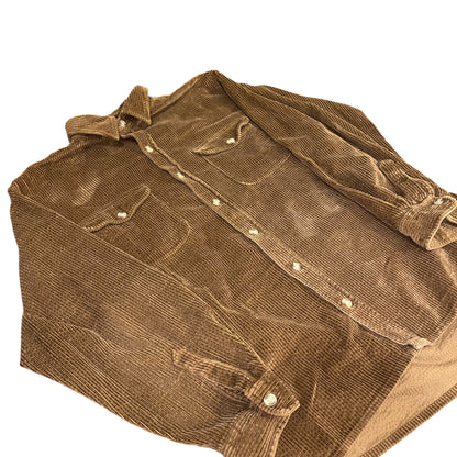 Vintage Cherokee Brown Corduroy Button-Down