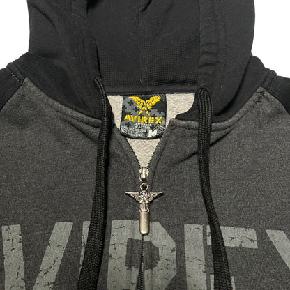 Vintage Y2K Avirex Zip-Up Hoodie