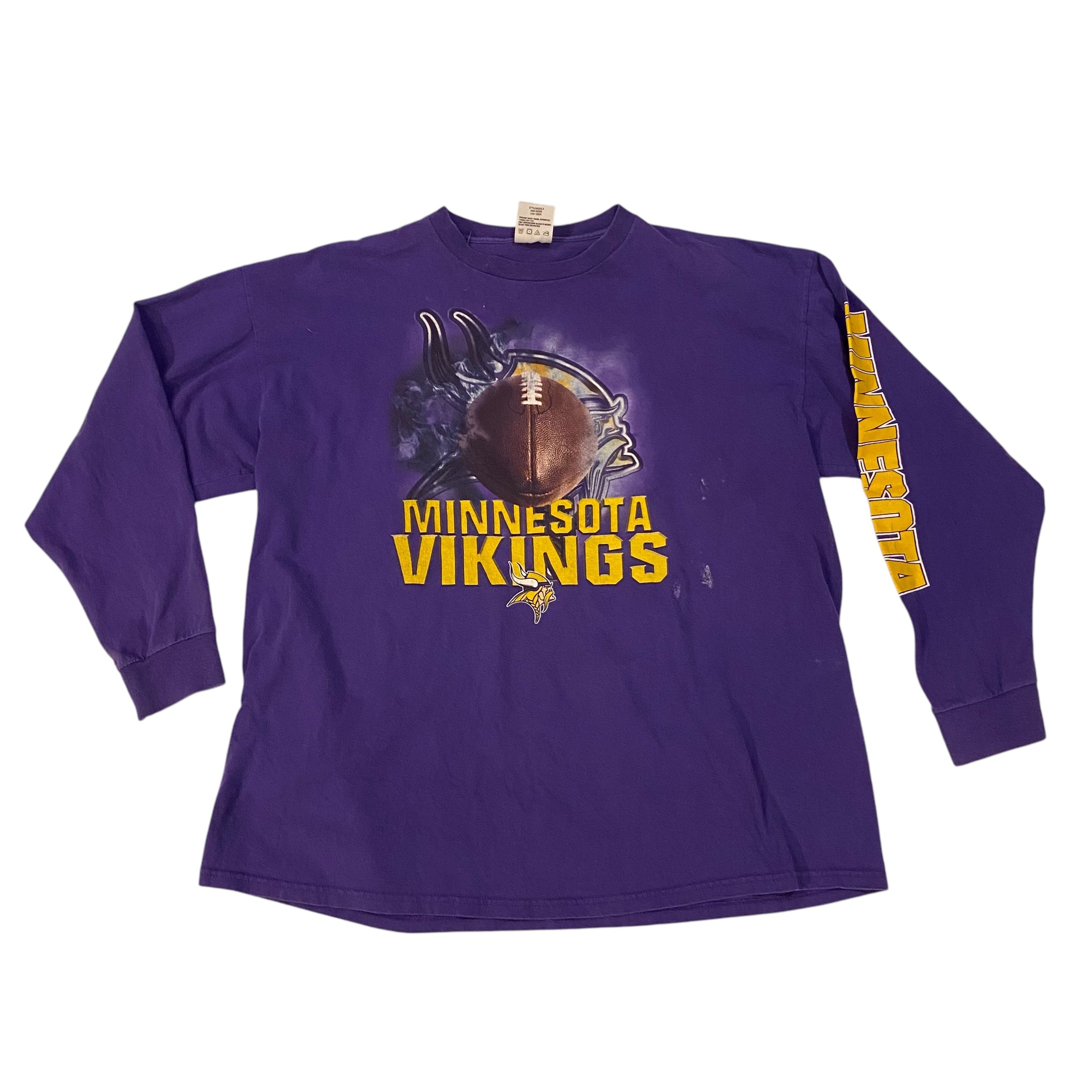 Vintage Minnesota Vikings Graphic Long Sleeve