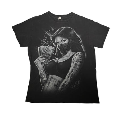 Y2K Chicano Sexy Hustler Graphic T-Shirt