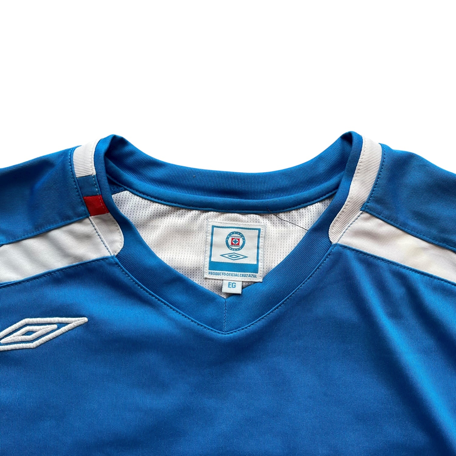 Vintage 2008-09 Cruz Azul Umbro Home Jersey
