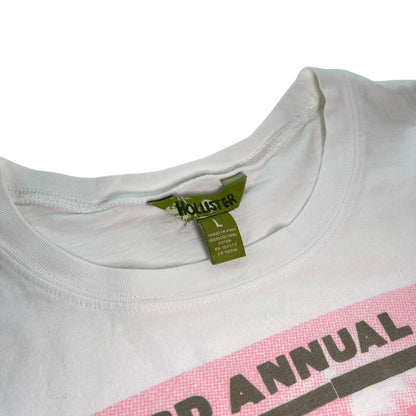 Vintage Y2K Hollister Co. Femme Graphic T-Shirt (White)