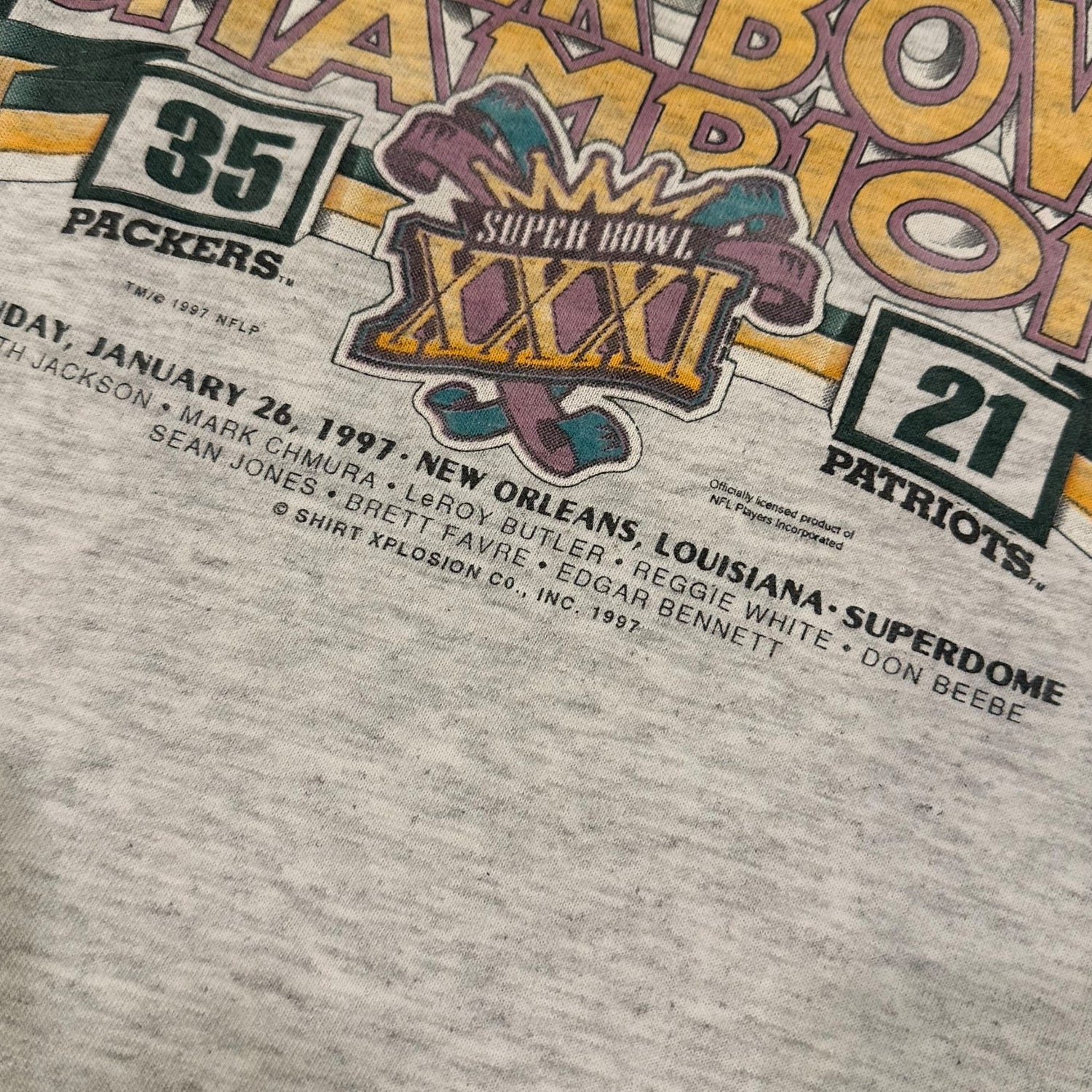 1997 Green Bay Packers Graphic T-Shirt