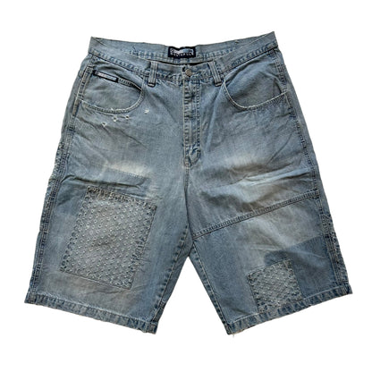 Y2k Southpole Patchwork Baggy Jorts