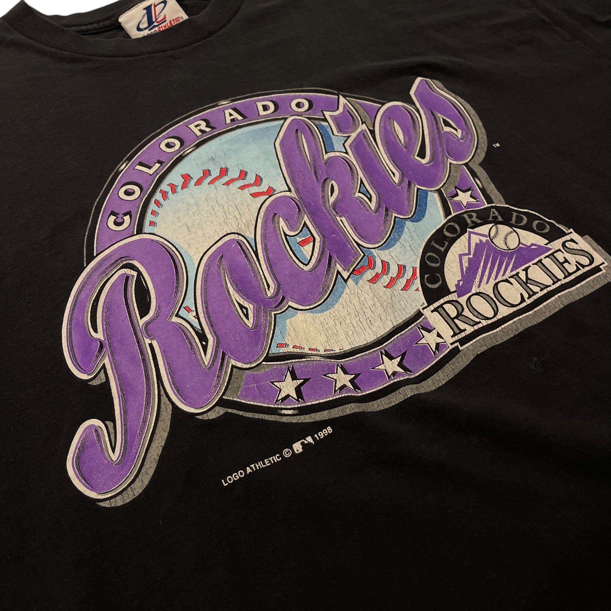 Vintage 1998 Colorado Rockies Graphic T-Shirt