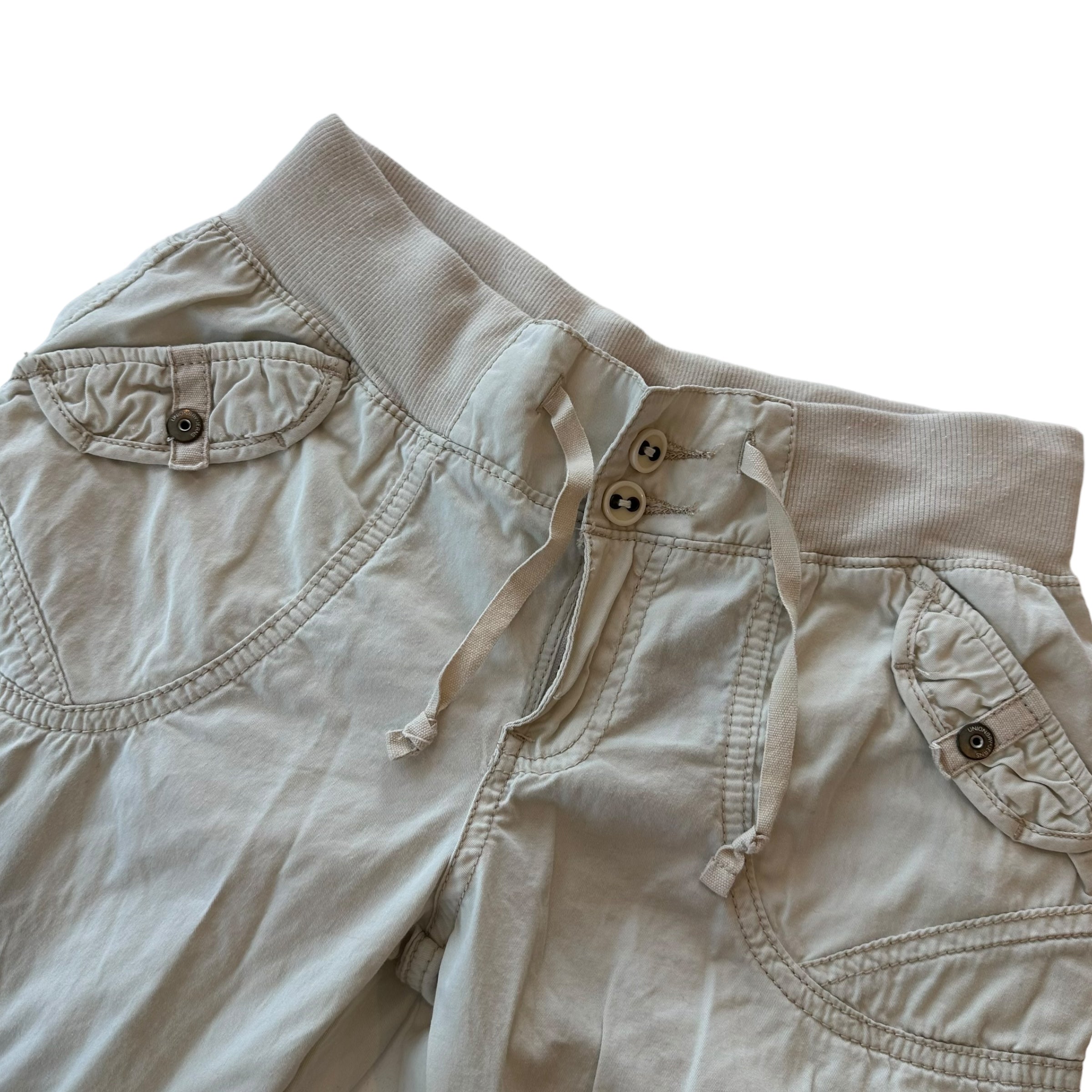 Y2K Unionbay Cream Cargo Pants