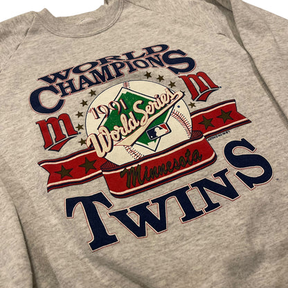 Vintage 1991 Minnesota Twins World Champions Sweatshirt