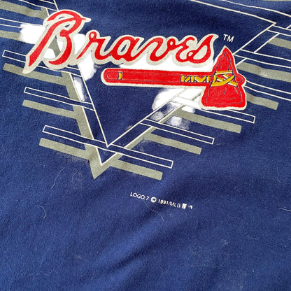 1991 Atlanta Braves Hood T-Shirt