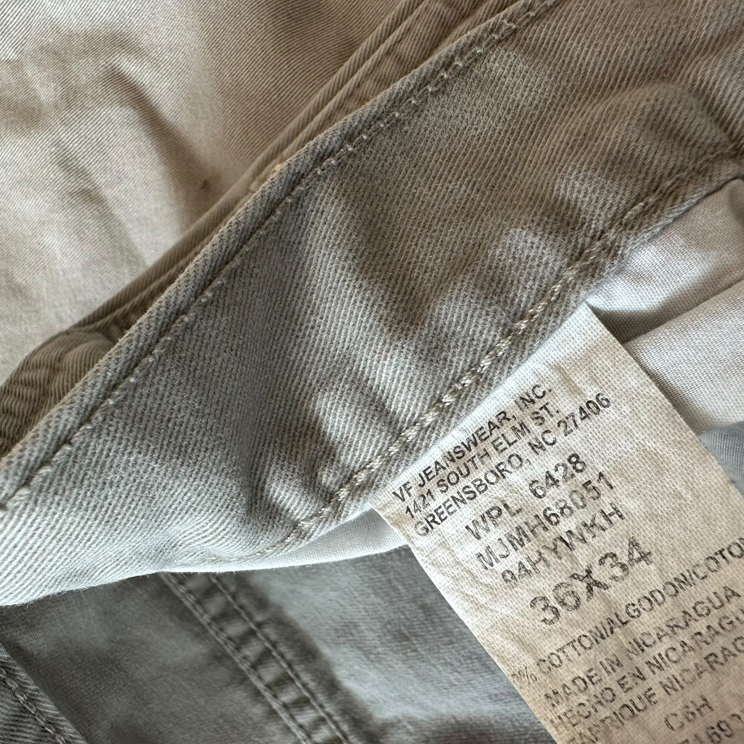 Vintage Wrangler Cream Work Pants