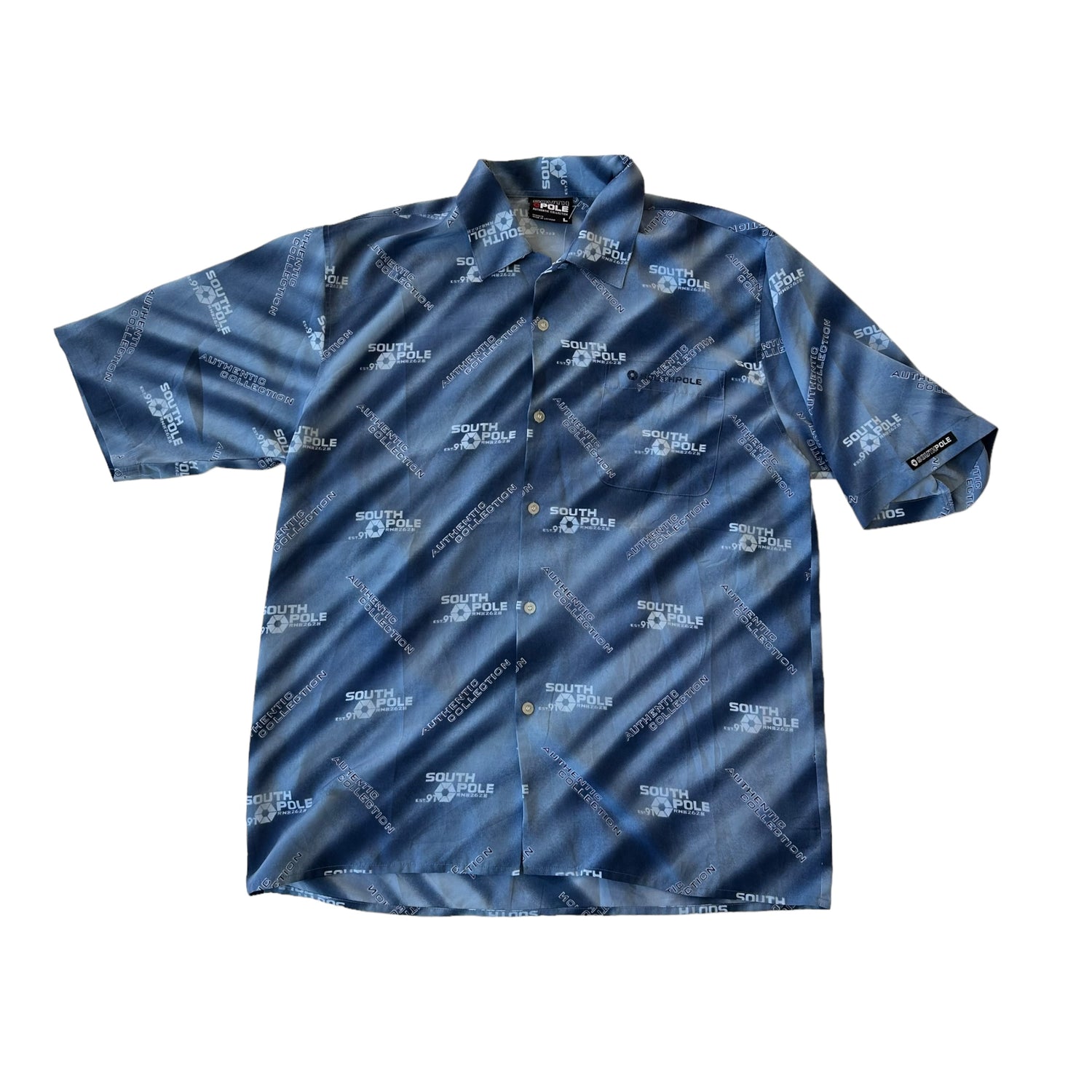 Y2k SouthPole AOP Button Up