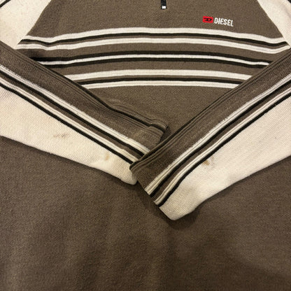 Y2k Diesel Quarter Zip Knit Sweater