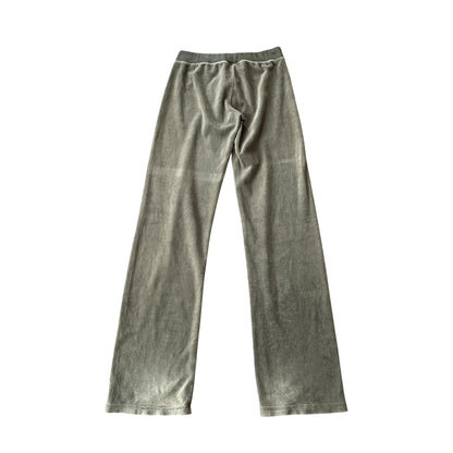 Y2K Juicy Couture Velour Bedazzled Olive Sweatpants