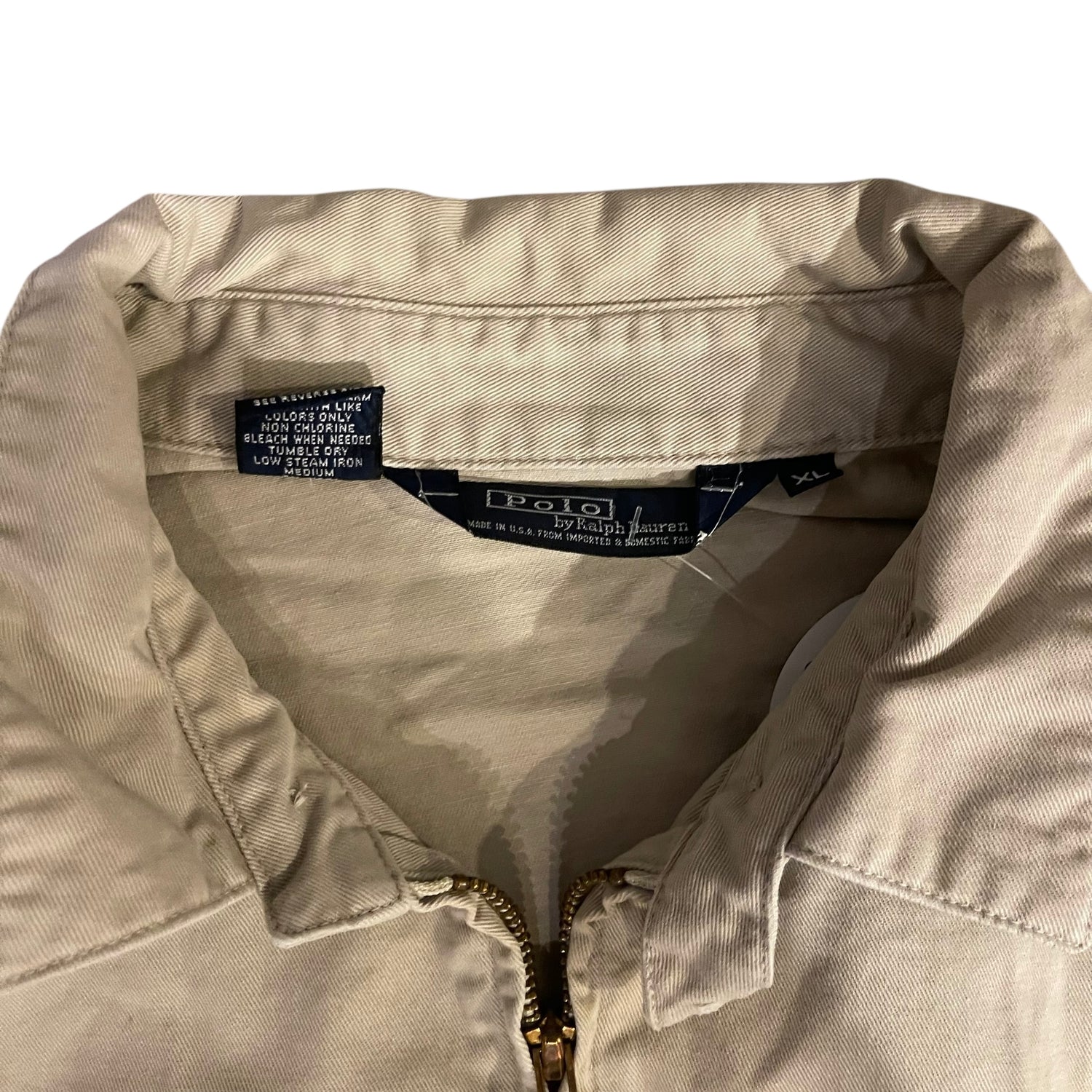 Y2K Polo Ralph Lauren Lightweight Beige Jacket