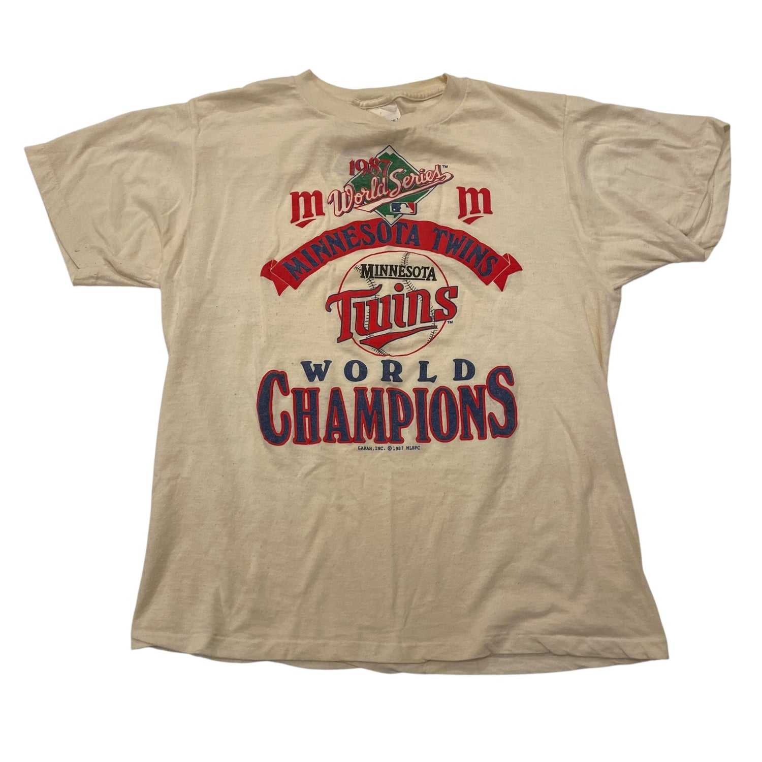Vintage 1987 Minnesota Twins World Series T-Shirt