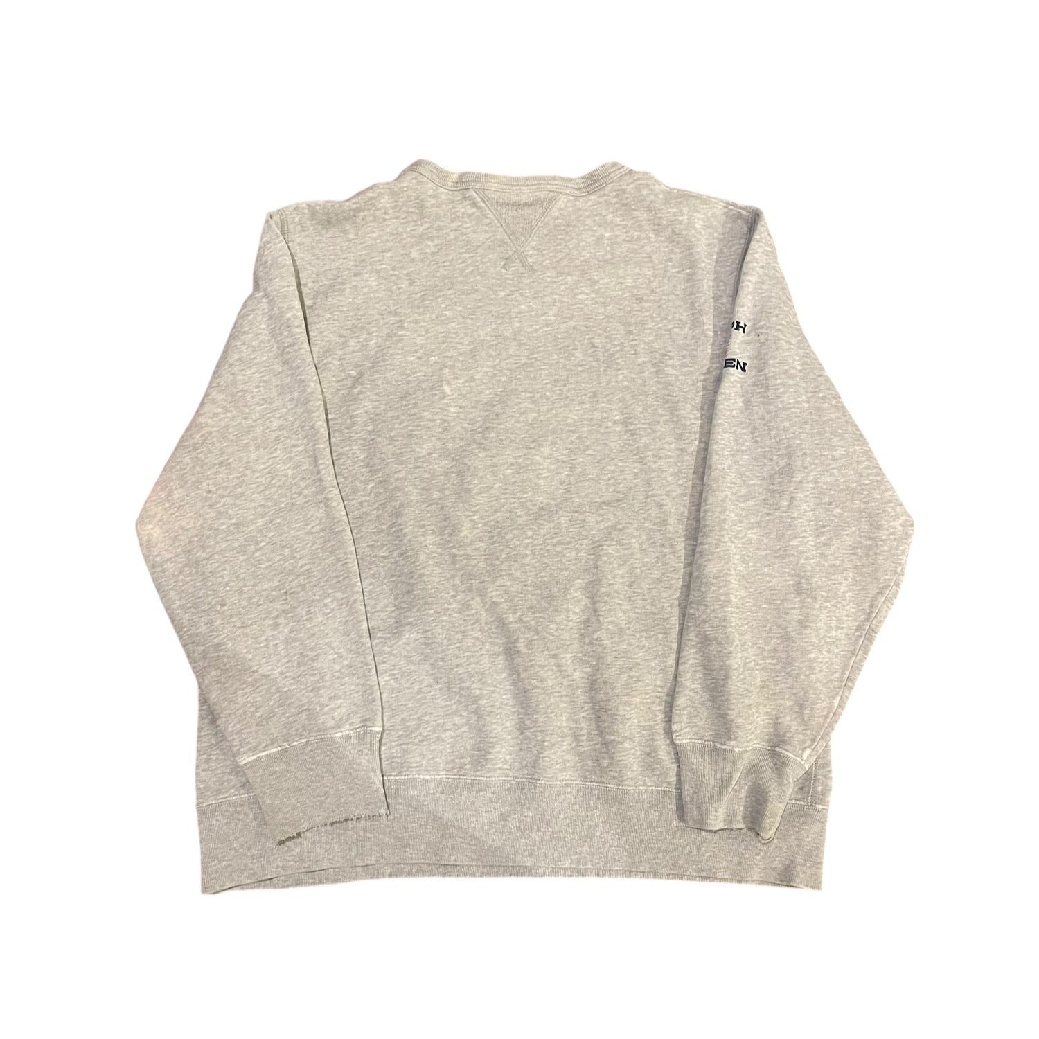 Vintage Polo Jeans Co. Signature Gray Crewneck