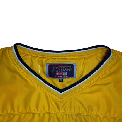 Vintage University of Iowa Hawkeyes Yellow Windshirt