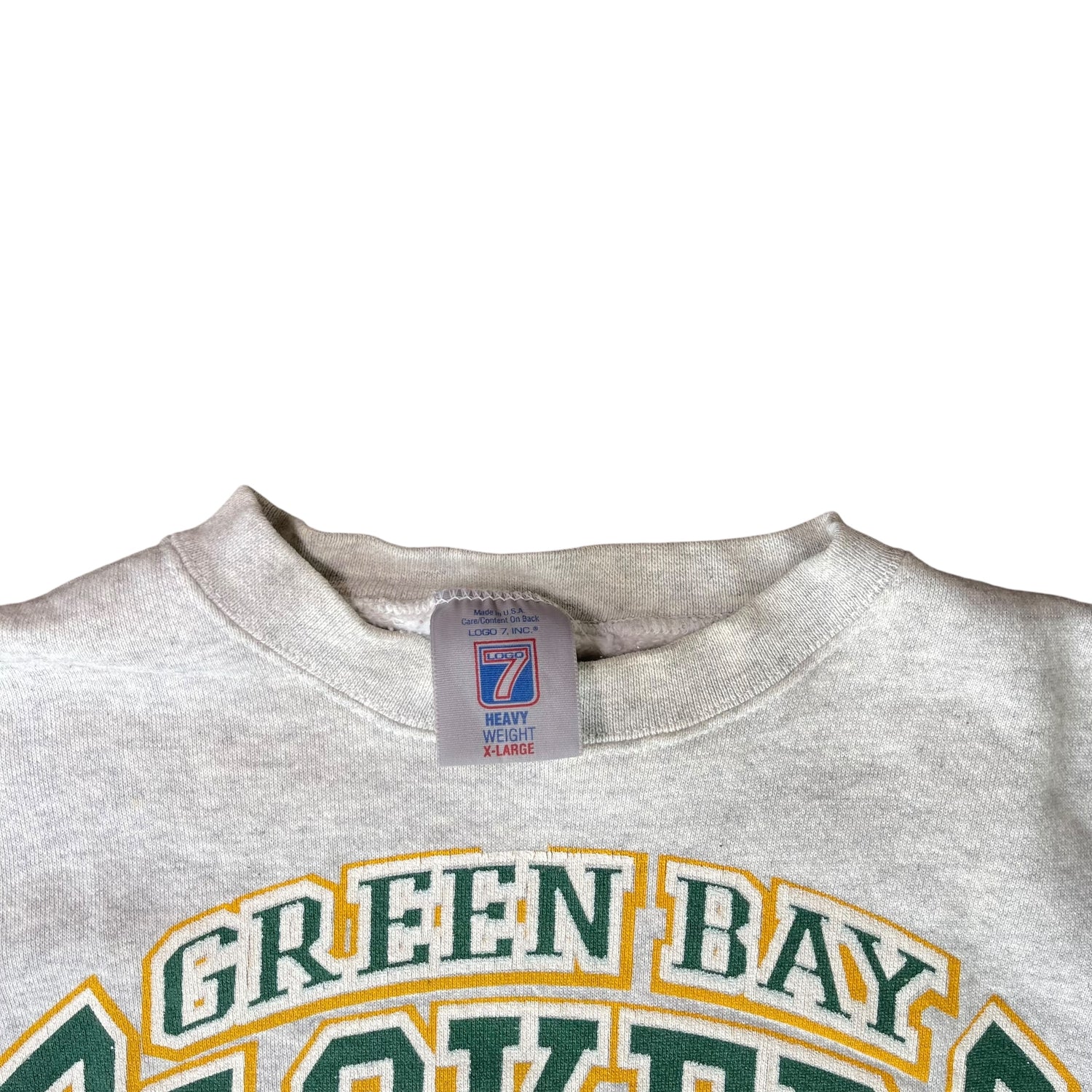 Vintage 1995 Green Bay Packers Central Division Champions Gray Crewneck