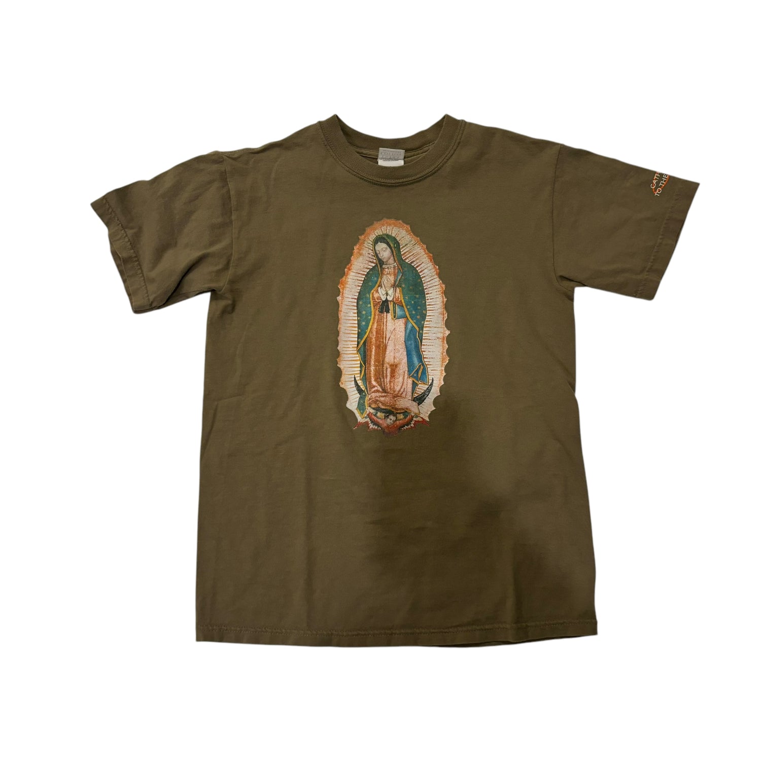 Y2k Virgin Mary Graphic T-Shirt