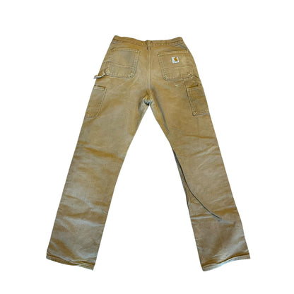 Vintage Distressed Carhartt Brown Double Knee Pants