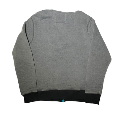Y2K No Fear Fleece-Lined Zip-Up Hoodie