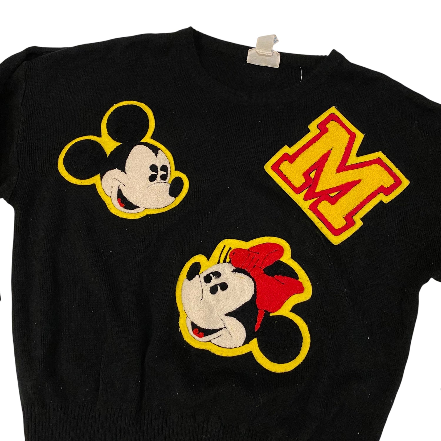 Vintage Disney Mickey and Minnie Mouse Knit Sweater