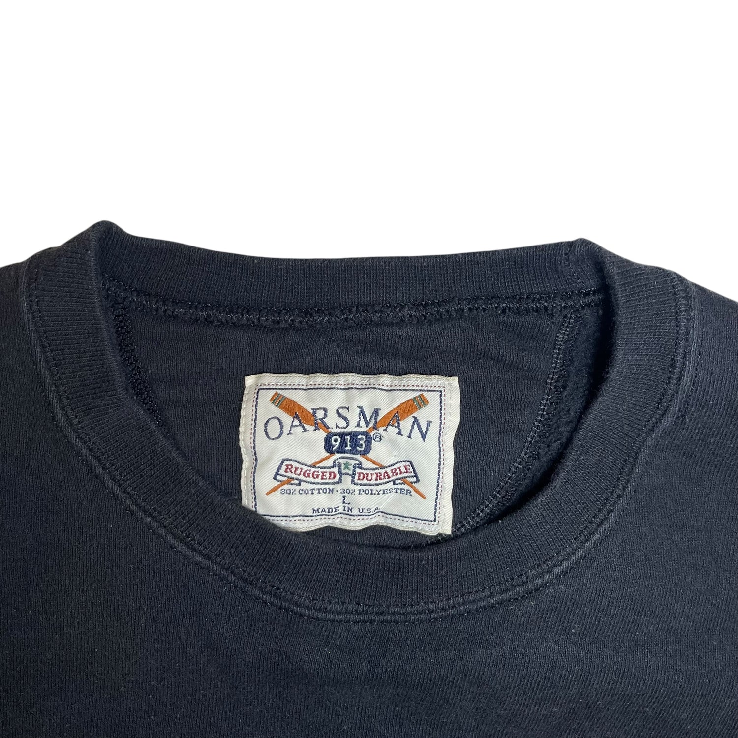 Vintage 90s Purdue University Black Crewneck