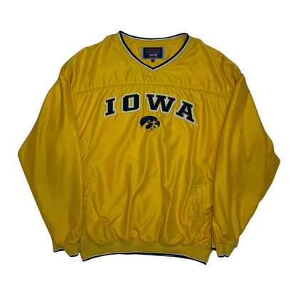 Vintage University of Iowa Hawkeyes Yellow Windshirt