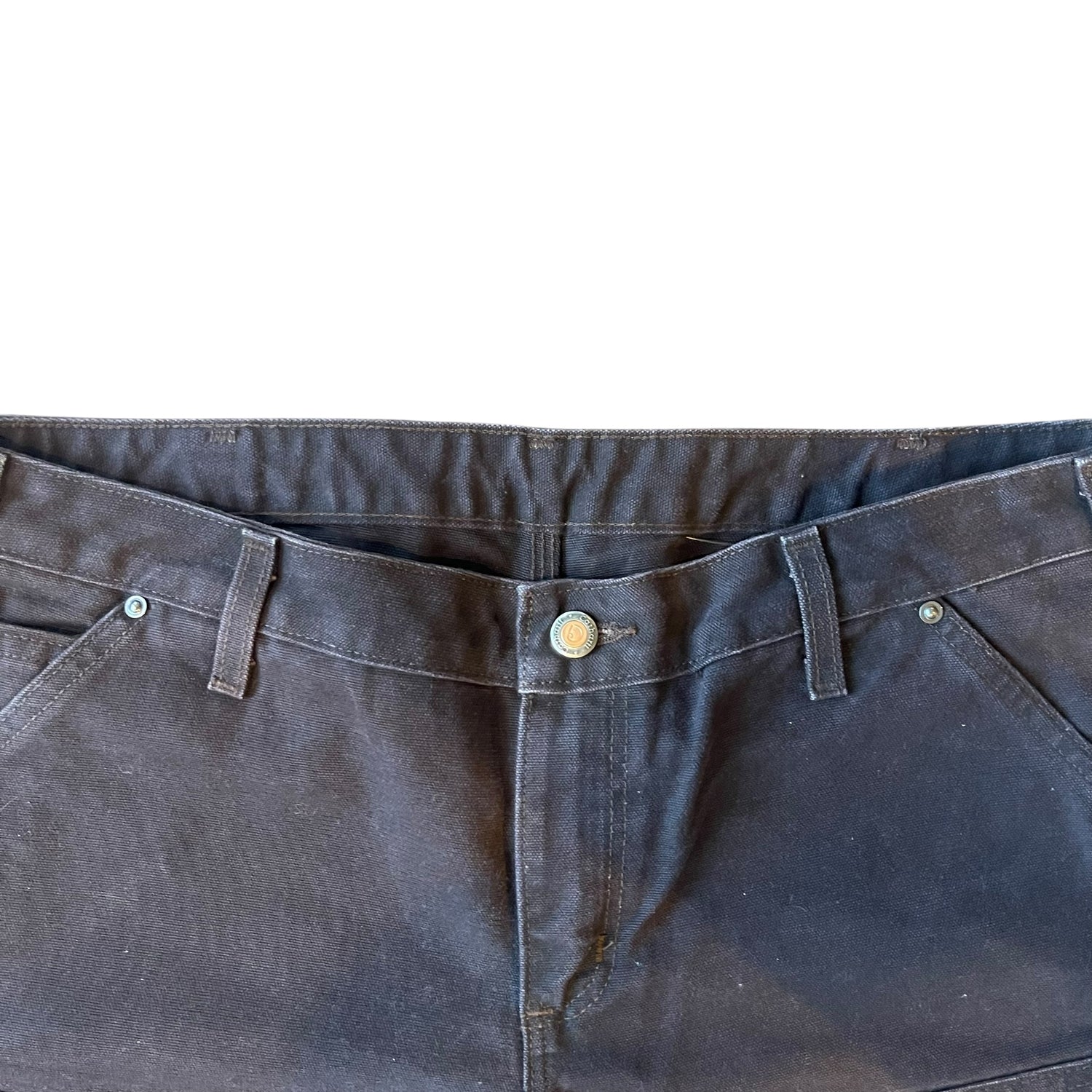 Vintage Femme Dark Brown Carhartt Double Knee Pants