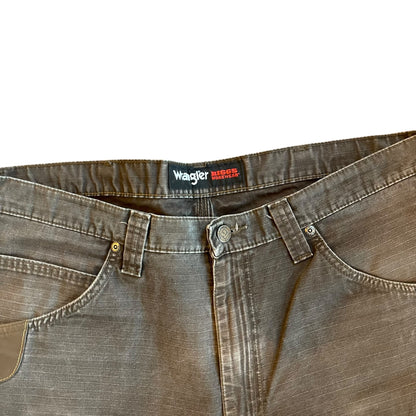 Vintage Riggs by Wrangler Brown Ripstop Cargo Pants